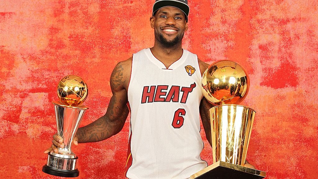 LeBron Jamesin yhdeksäs NBA-kausi päättyi onnellisesti.