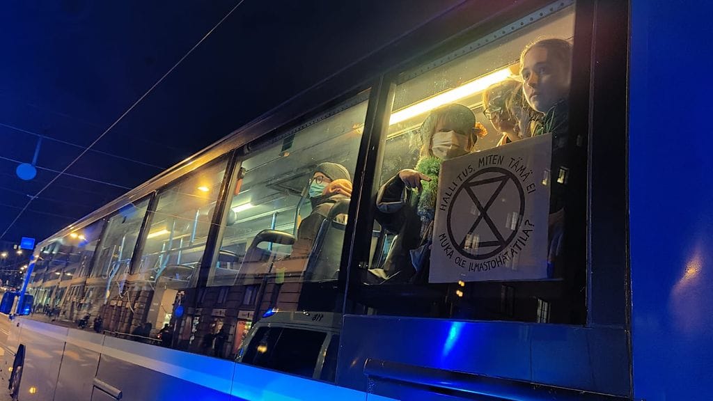 Elokapina kiinniotetut 6.10.