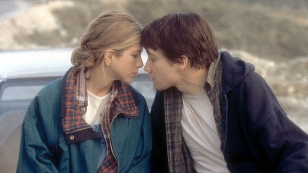 Jennifer Aniston ja Jake Gyllenhaal elokuvassa The Good Girl (2002)