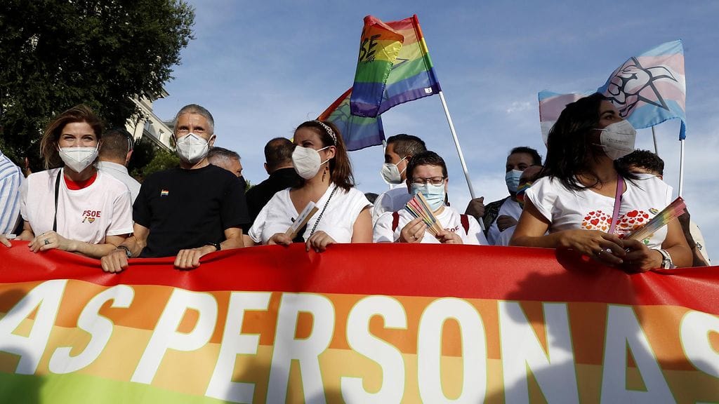 Espanjan Madridin Pride-kulkue.