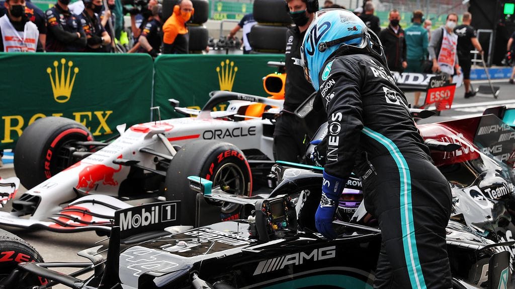 Lewis Hamilton oli aika-ajojen ykkönen, mutta Valtteri Bottas korjaa paalupaikan nimiinsä.