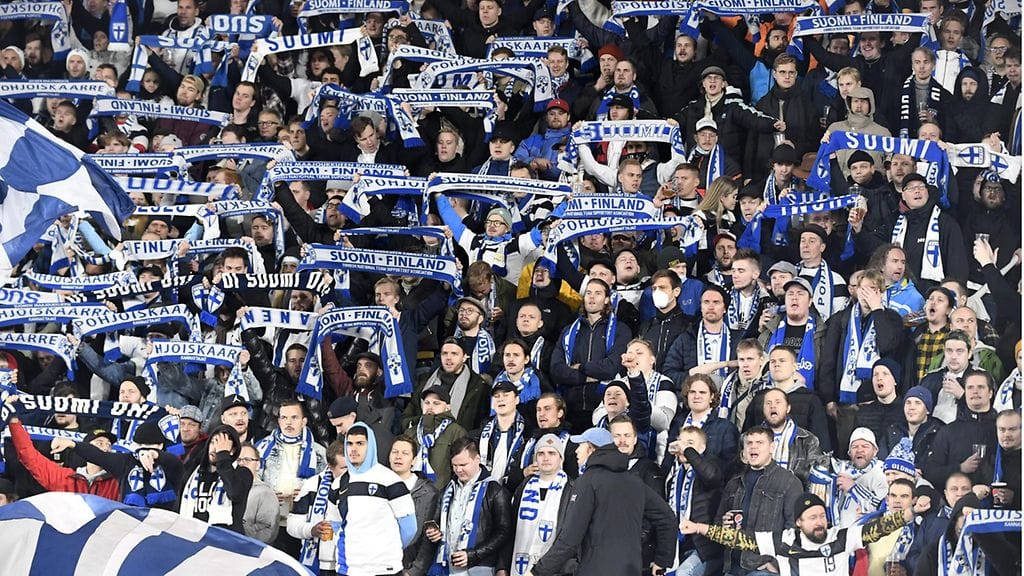 Pohjoiskaarre oli jälleen kerran Huuhkajien tukena.