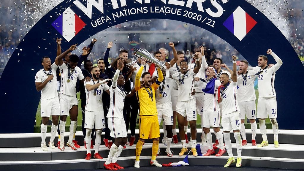 Ranska juhli Kansojen liigan voittoa.