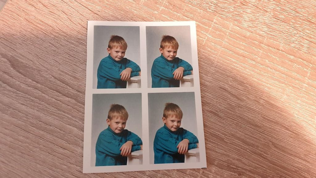 Antti Hanhivaara pikkulapsena