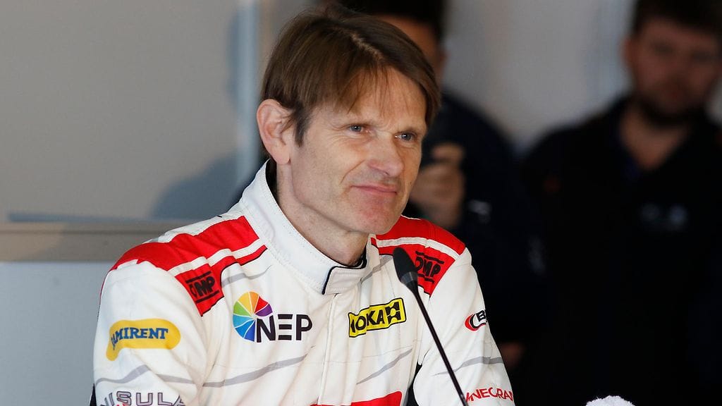 Marcus Grönholm uransa viimeisessä MM-rallissa Ruotsissa alkuvuonna 2019.