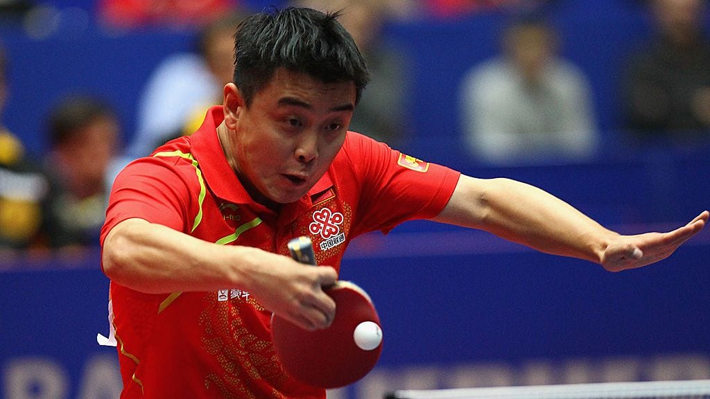 Kiinan Wang Hao on pöytätenniksen pitkäaikainen rankingykkönen.
