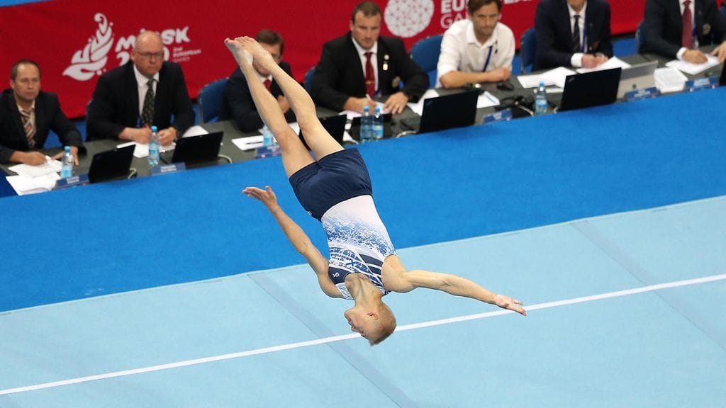 Emil Soravuo toi Suomelle MM-mitalin telinevoimistelusta ensi kertaa 24 vuoteen.