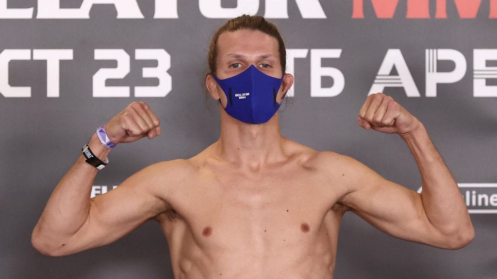 Patrik Pietilä joutui pettymään Moskovan Bellator 269 -illassa.