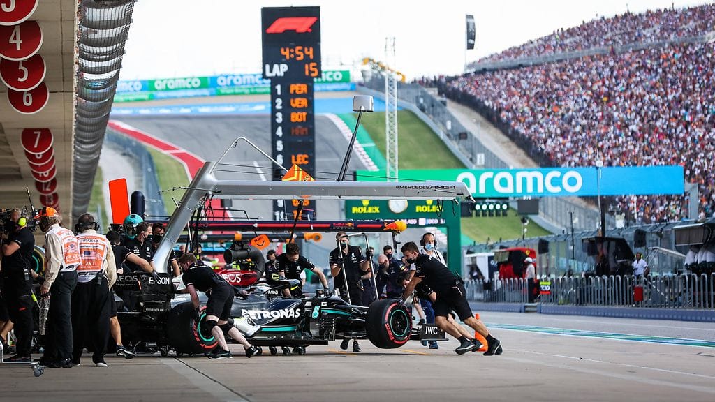 Valtteri Bottas jäi neljänneksi Austinin aika-ajoissa.