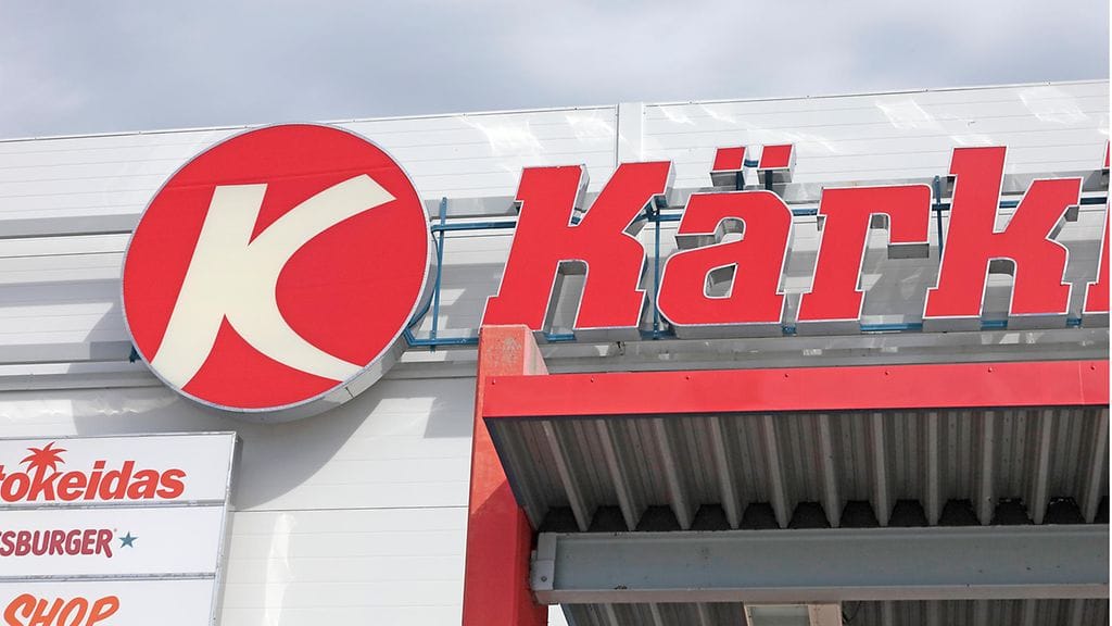 Kärkkäisen tavaratalo Ii:ssä Pohjois-Pohjanmaalla.