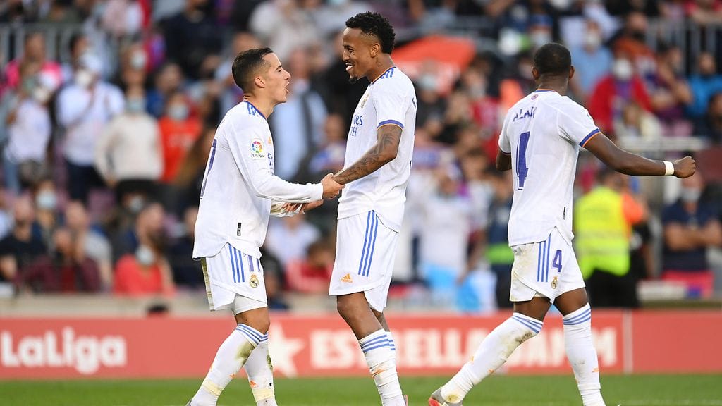 Real Madrid kaatoi Barcelonan 2-1-lukemin.