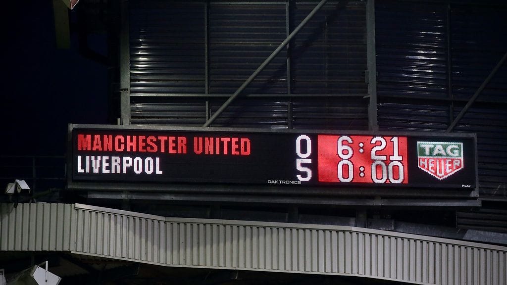 Manchester United koki murskatappion Liverpoolille kotonaan Old Traffordilla.