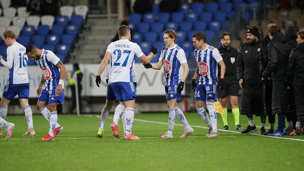 HJK voitti kotikentällään FC Interin 2-1.
