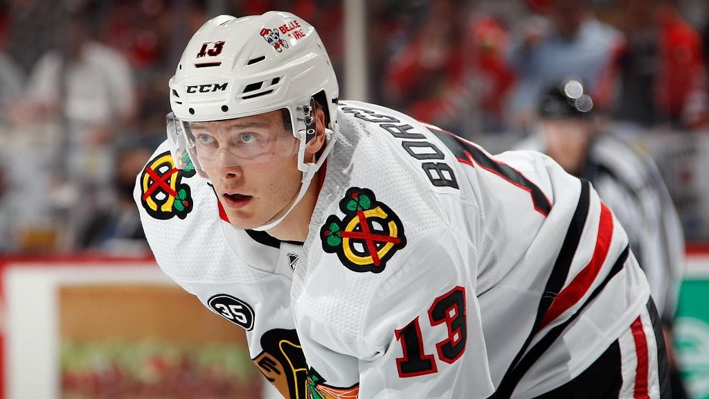 Henrik Borgström asetettiin Chicago Blackhawksin koronaprotokollalistalle.