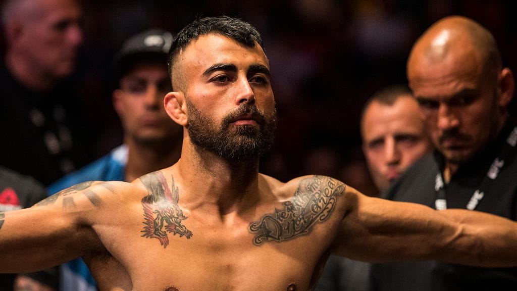 Makwan Amirkhani koki lauantaina rajun tyrmäystappion UFC 267 -tapahtumassa.