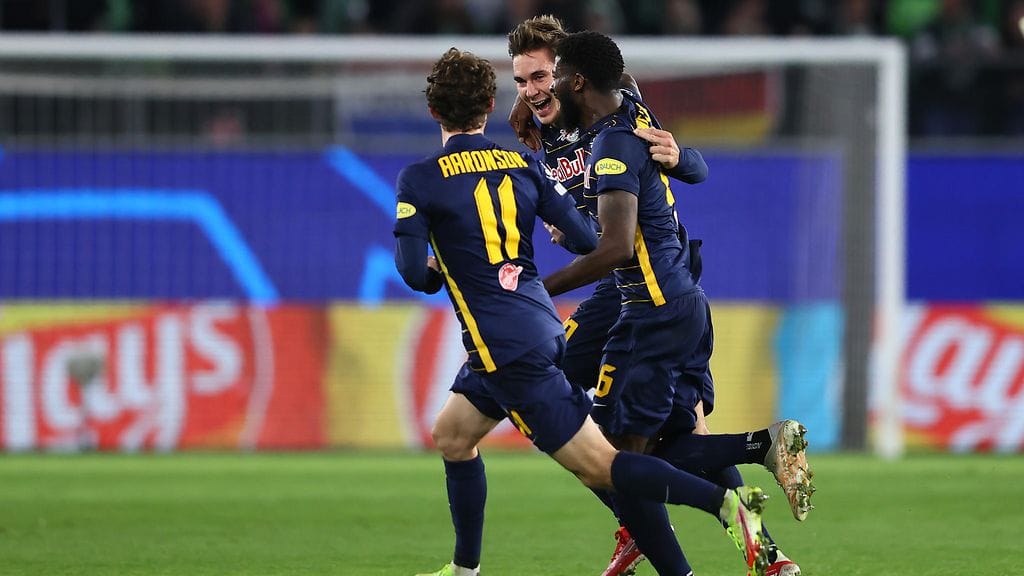 RB Salzburgin Maximilian Wöber avasi maalitilinsä Mestarien liigassa.