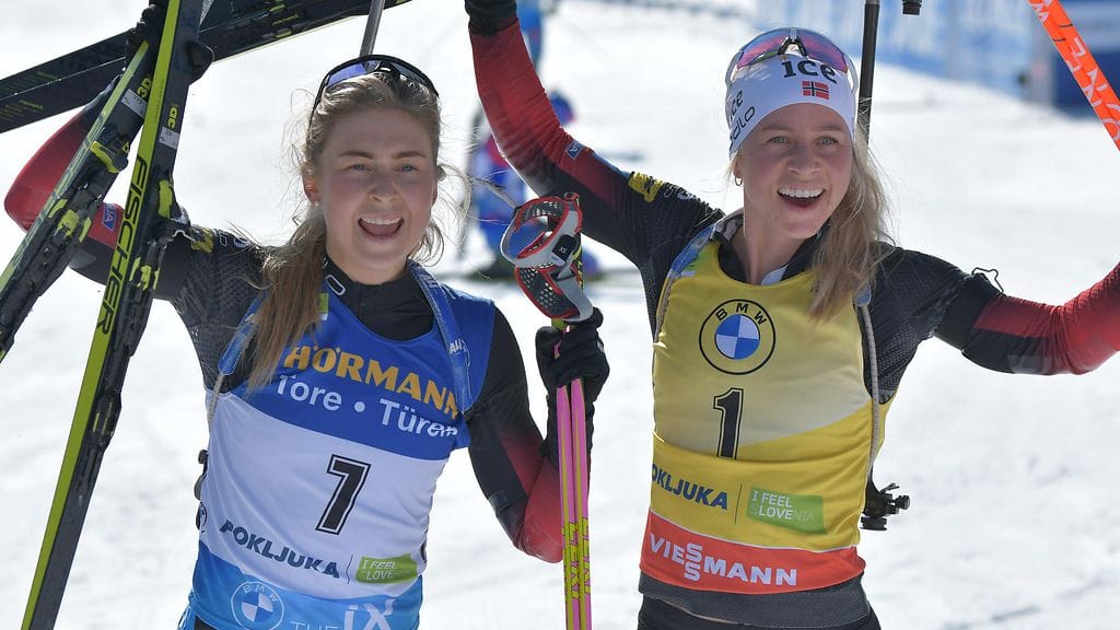 Ingrid Landmark Tandrevold ja Tiril Eckhoff ottivat ilon irti Ruotsin maajoukkueen rakkausdraamasta.