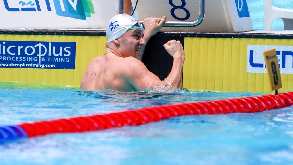 Olli Kokko ui välieriin nappivedolla Kazanin Euroopan mestaruuskisoissa.