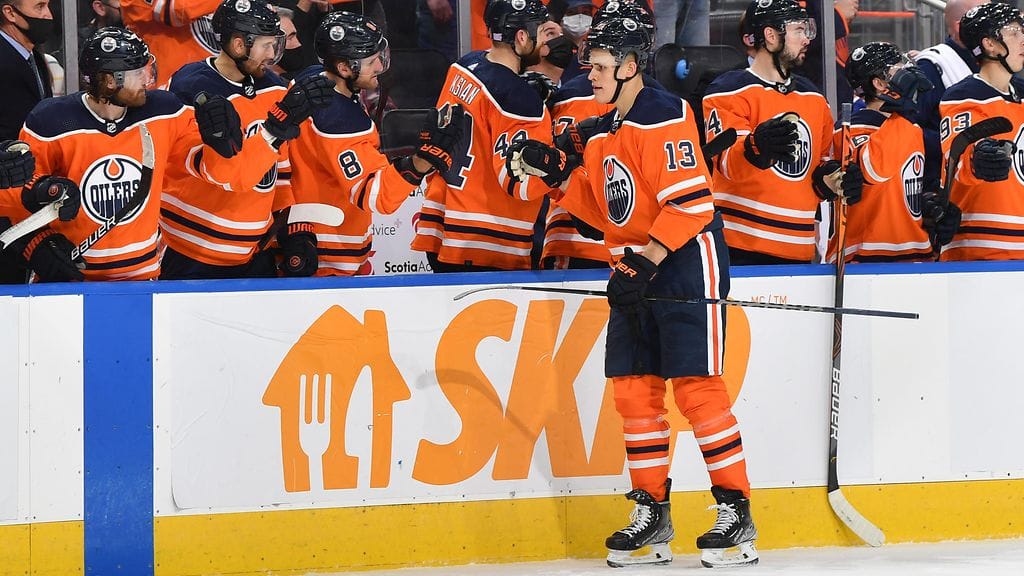 Jesse Puljujärvi iski maalin tyhjiin Edmontonin voitossa.