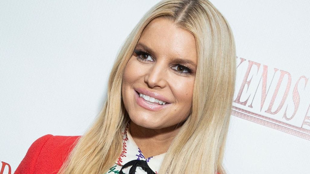 Jessica Simpson ei ole tunnistaa itseään vanhasta kuvasta.