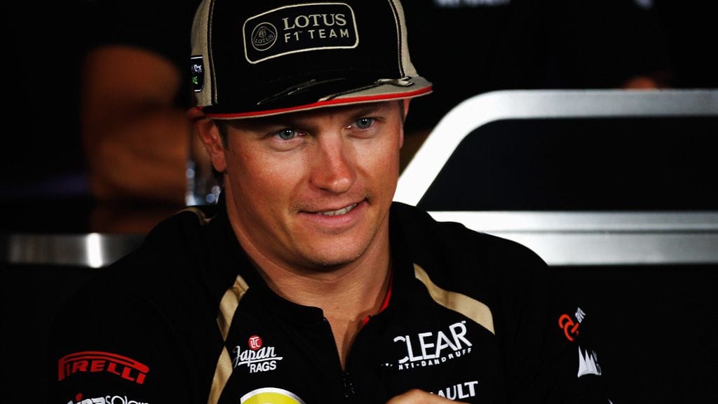 Kimi Räikkönen.