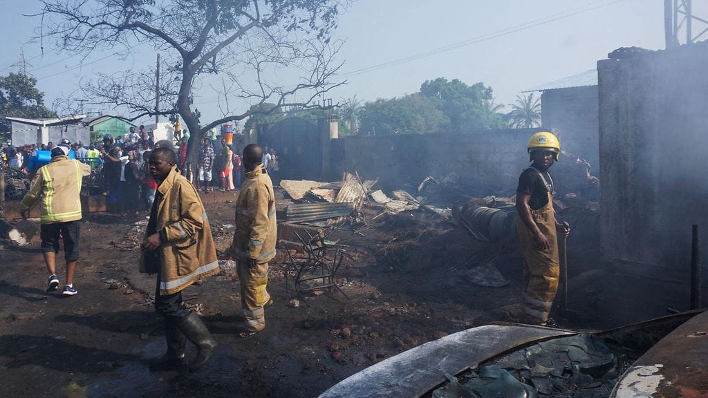Onnettomuus tapahtui maan pääkaupungissa Freetownissa vajaa kaksi viikkoa sitten.