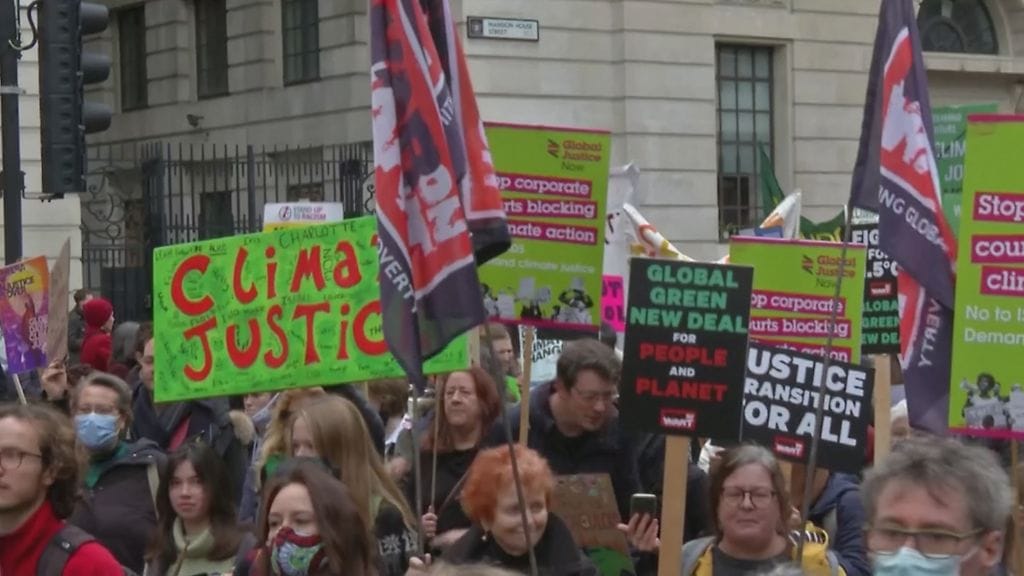 Ilmastomielenosoitus, Lontoo