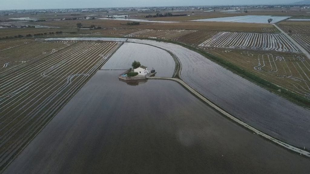 Merenpinta nousee, Espanja, Katalonia