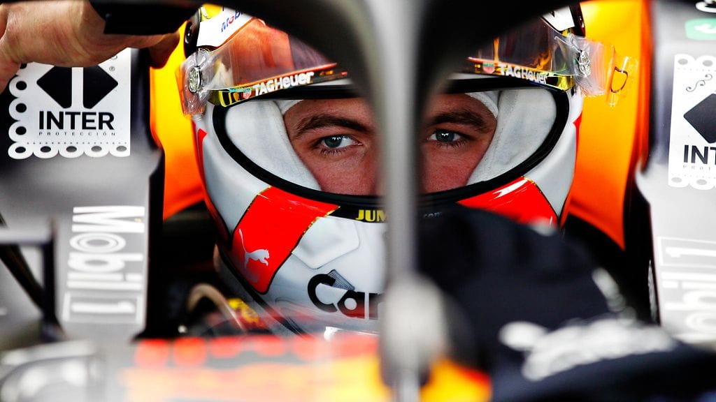 Max Verstappen Red Bull -autossa Meksikon GP:ssä.