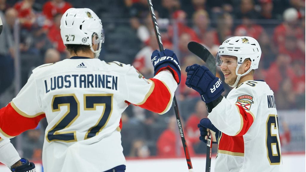 Eetu Luostarinen osui taas NHL:ssä.