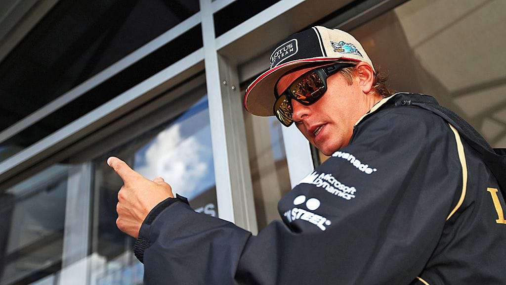 Kimi Räikkönen.
