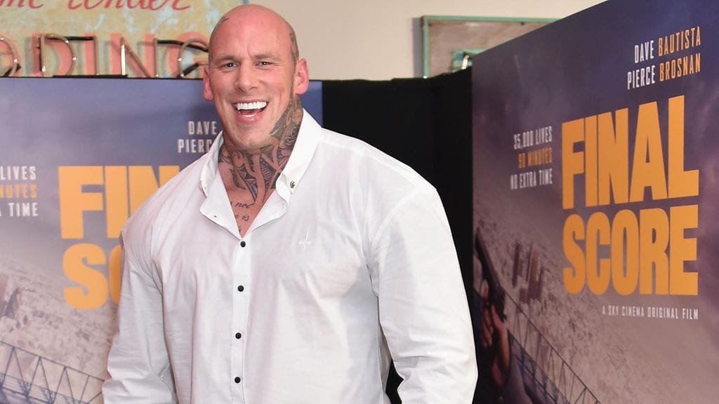 Martyn Ford osallistui Final Score -elokuvan ensi-iltaan elokuussa 2018.