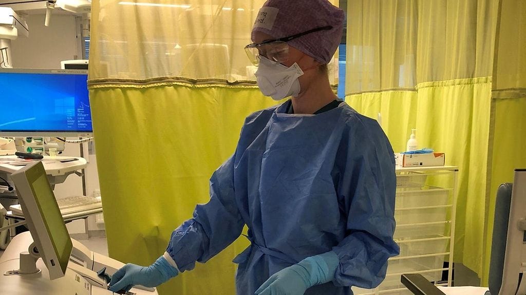 Tehohoitaja Minna Päivinen