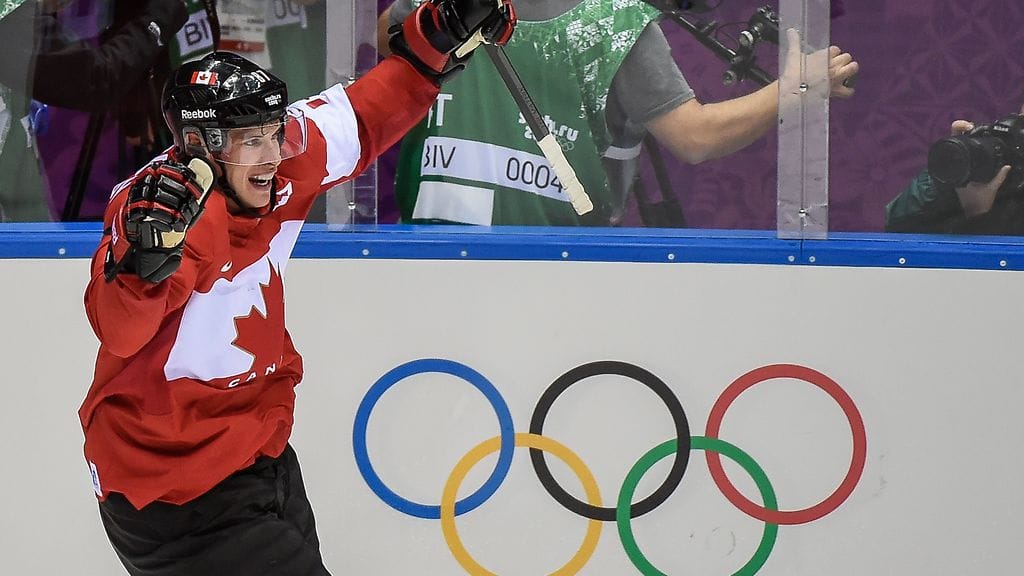 Kanadan Sidney Crosby jahtaa kolmatta olympiakultaansa Pekingissä. Edellisen kerran hän juhli Sotshissa vuonna 2014.