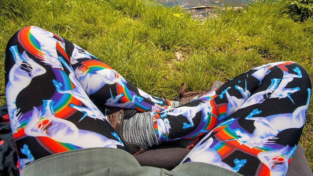 Amazonissa myytävät Rayposen leggingsit ovat keränneet runsaasti huomiota erään arvostelun vuoksi. Kuvituskuva.