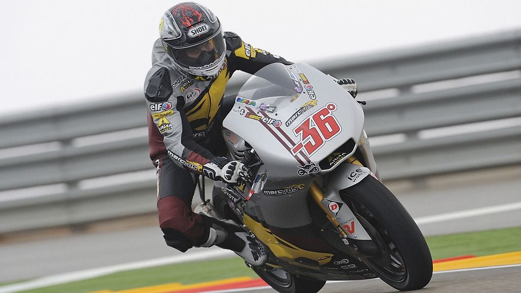 Mika Kallio kaasuttelee ammatikseen Moto2-luokassa.