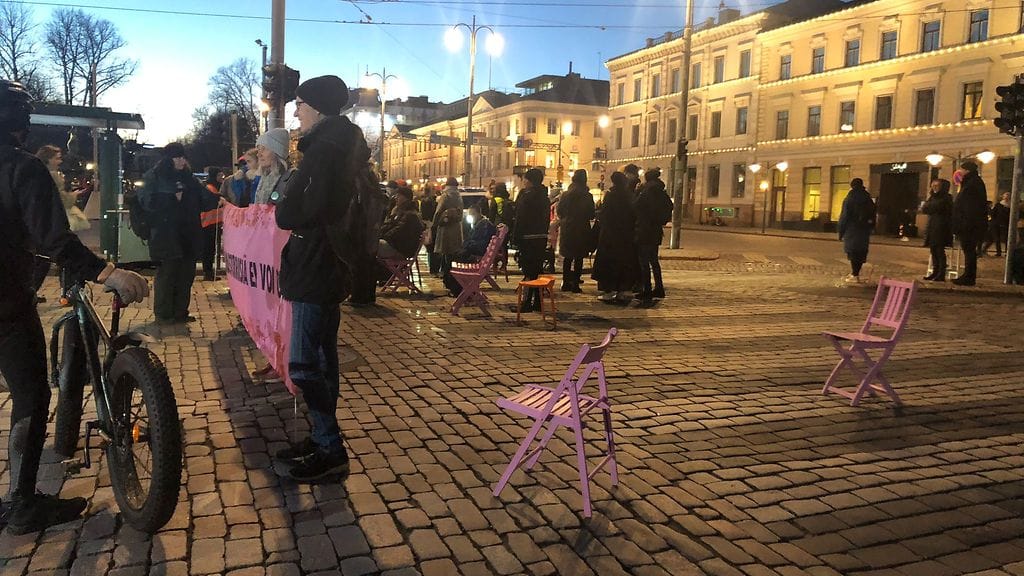 Elokapina mielenosoitus 121121 2