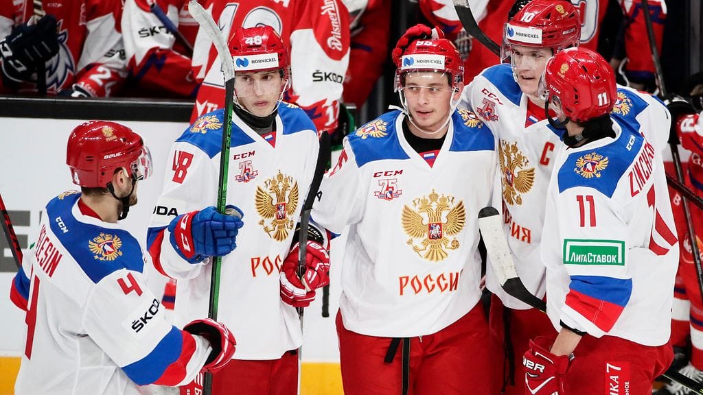 Venäjä kaatoi Tshekin maalein 5–2.