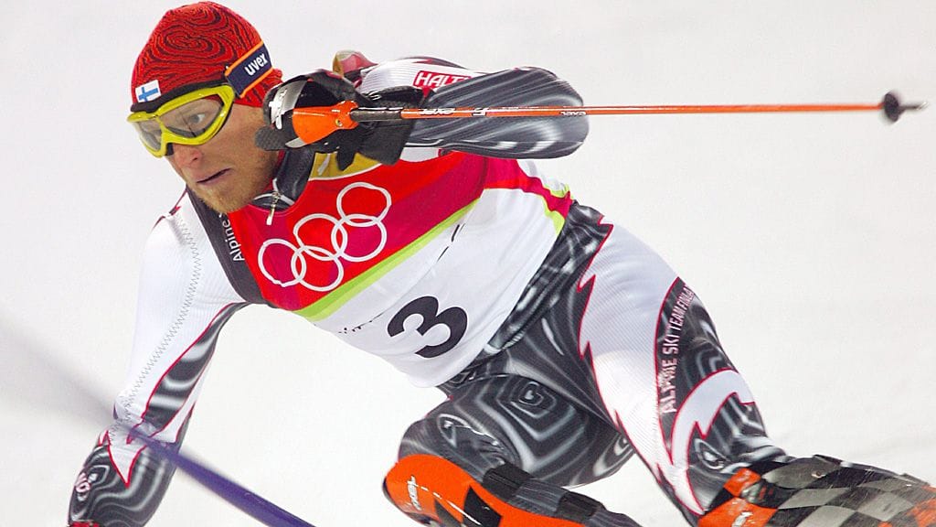 Kalle Palander Torinon olympialaisissa.