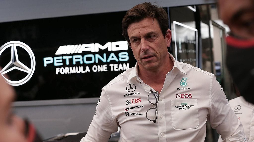 Toto Wolff Brasilian GP:ssä.