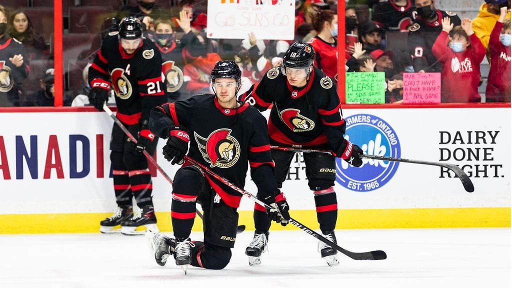 Ottawa Senatorsin pelaajat eivät ole harjoitelleet yhdessä marraskuun 5. päivän jälkeen.