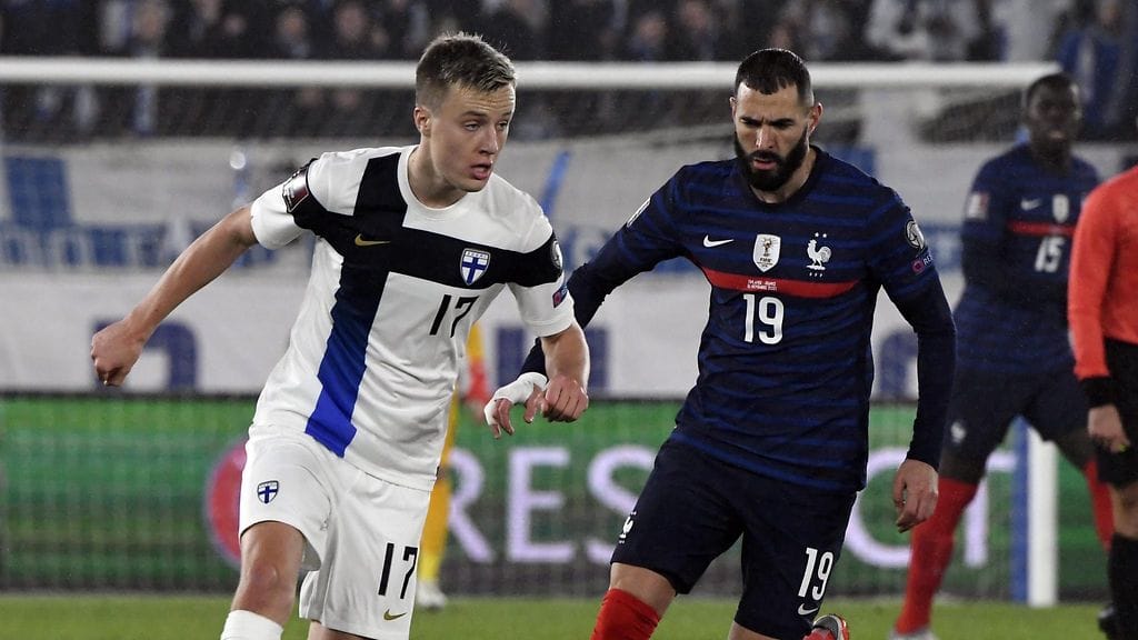 Robert Ivanov oli yksi Huuhkajien suurimpia onnistujia MM-karsinnoissa.