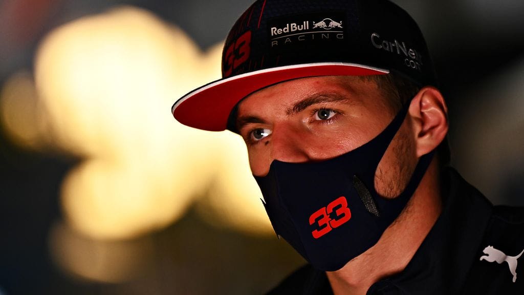 Max Verstappen Qatarissa.