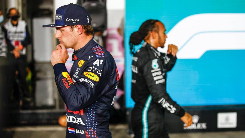 Max Verstappen voi varmistaa mestaruutensa jo Saudi-Arabiassa, Lewis Hamilton aikaisintaan päätöskisassa Abu Dhabissa.