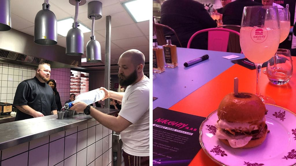Burgerimiehenä tunnettu Akseli Herlevi avasi elämyksellisen ravintolakonseptin, jossa porukka saatetaan kutsua kesken kaiken vaikkapa vodkaryypylle keittiöön. Pieniä burgereitakin löytyy yllätysmenun ruokalajien joukosta.