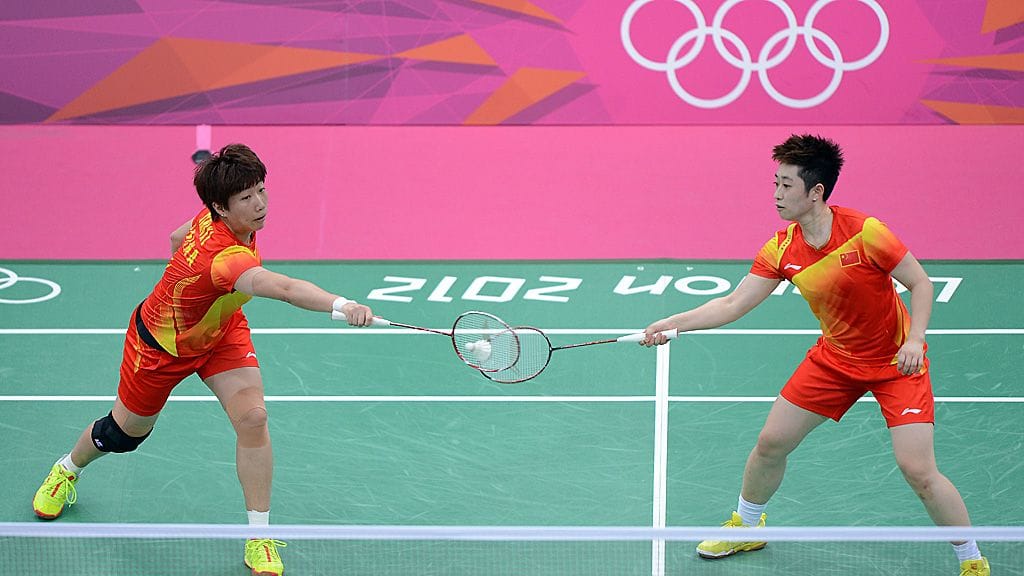 Yu Yang ja Wang Xiaoli.