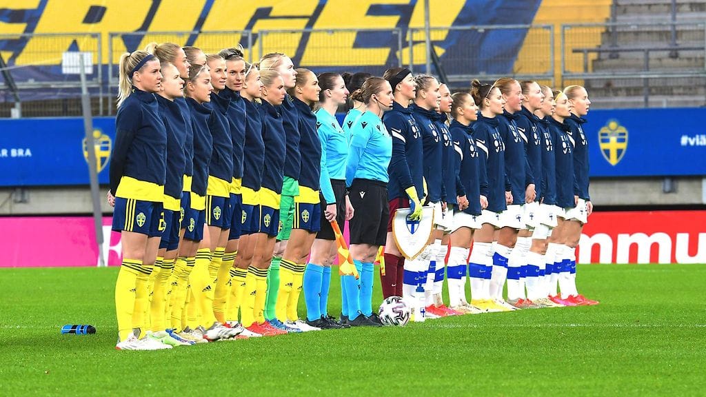 Ruotsi kaatoi Suomen 2-1-numeroin MM-karsintaottelussa Göteborgissa.