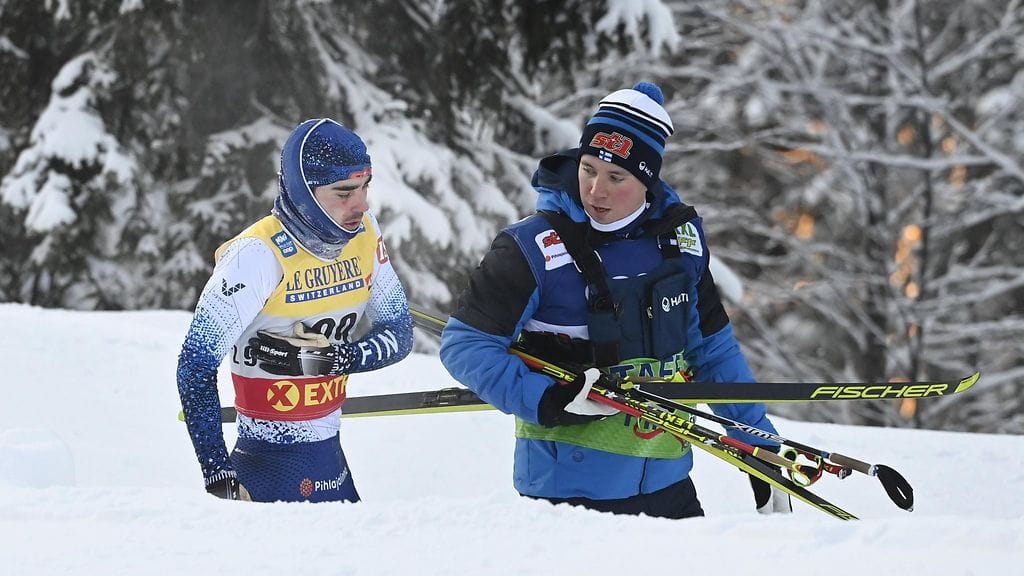 Ristomatti Hakola kaatui pahasti Rukalla viikonloppuna.