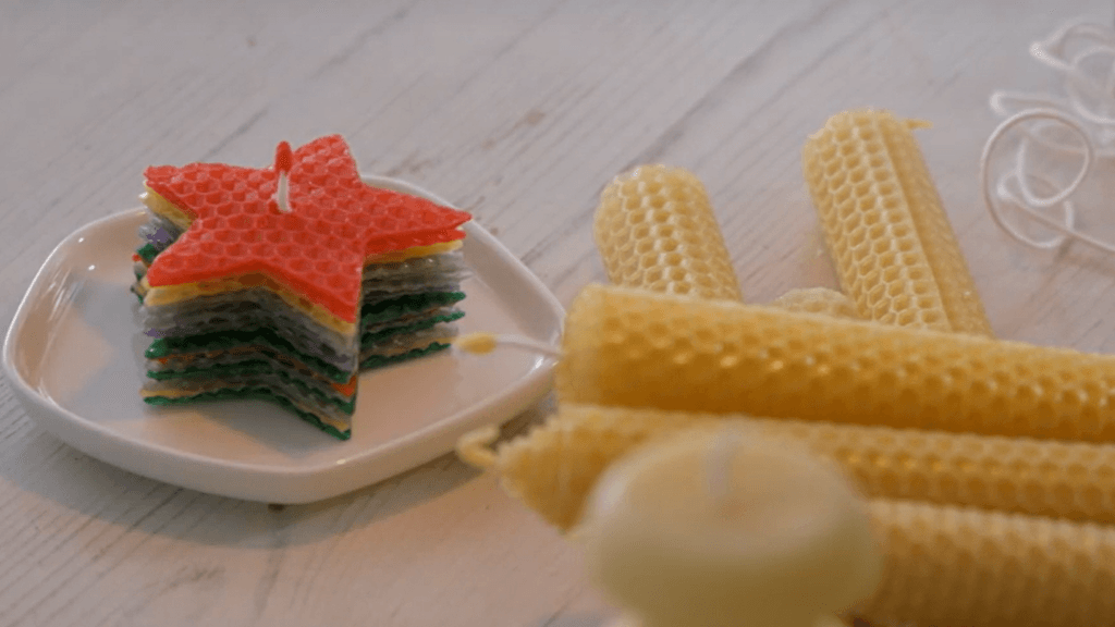 etukuva mehiläisvahakynttilät