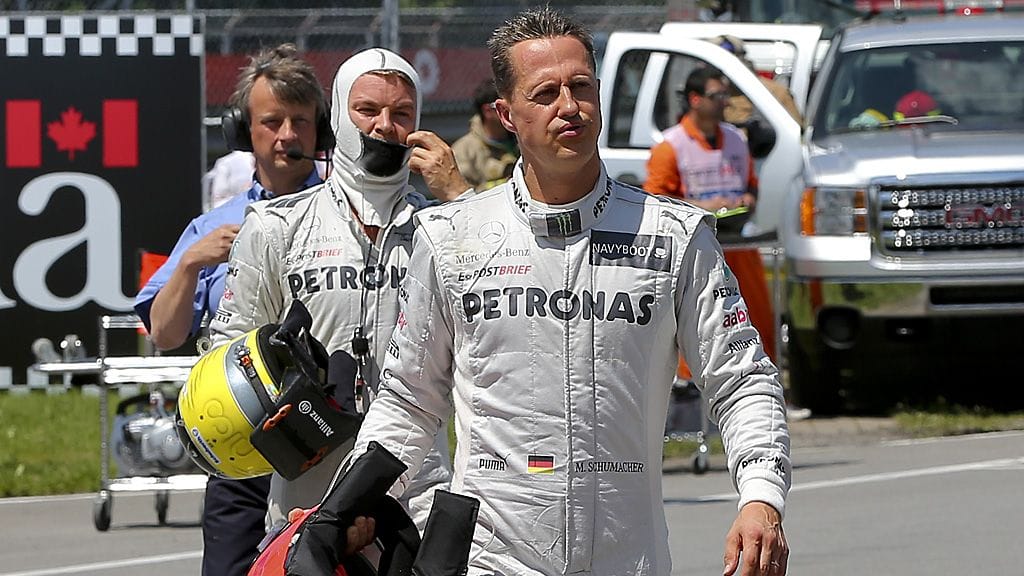 Michael Schumacher joutui keskeyttämään Kanadassa